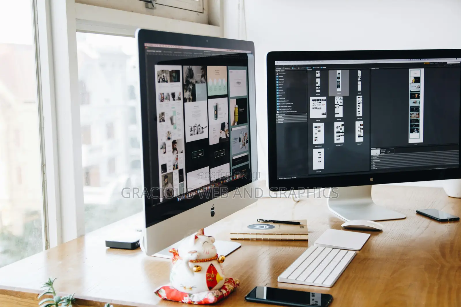 Modern Web, App Branding Design With Afro-Creative Flair