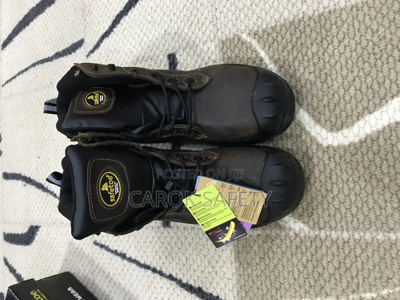 High Ankle Boots (Safetoe Mining Lace)