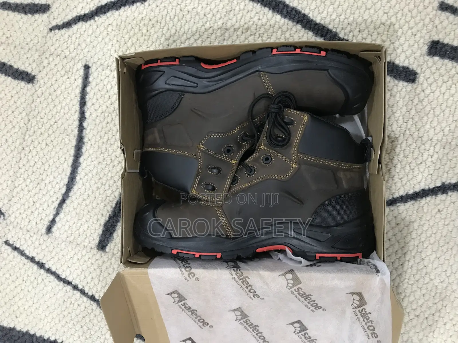 High Ankle Boots (Safetoe Mining Lace)