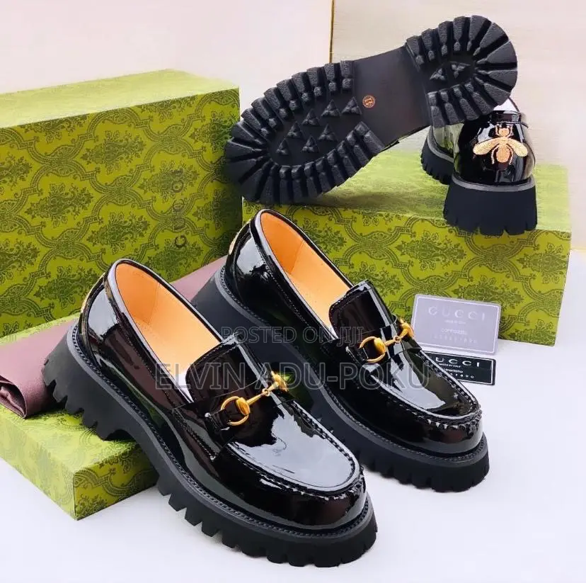 Gucci & Prada Leather Loafers In Different Styles , Swipe >>>