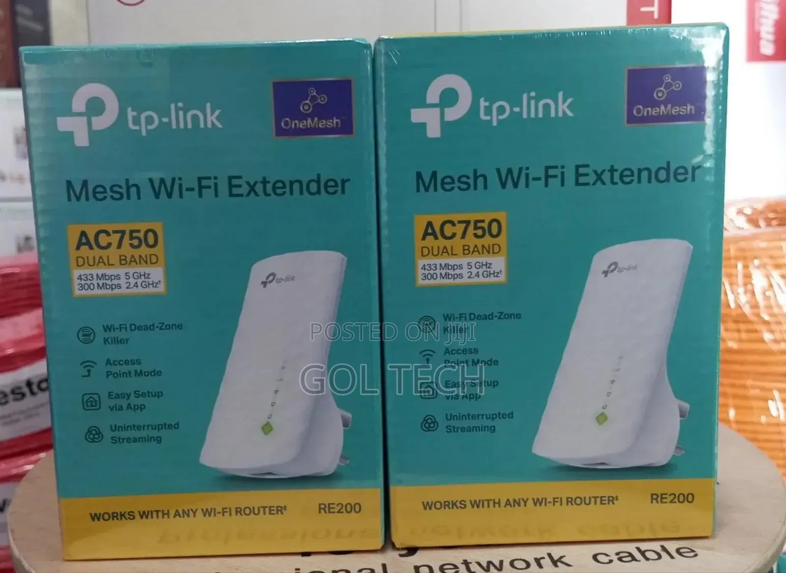 Tp Link Wifi Range Extender Mesh Wifi Extender Ac750 Dual Band Re200
