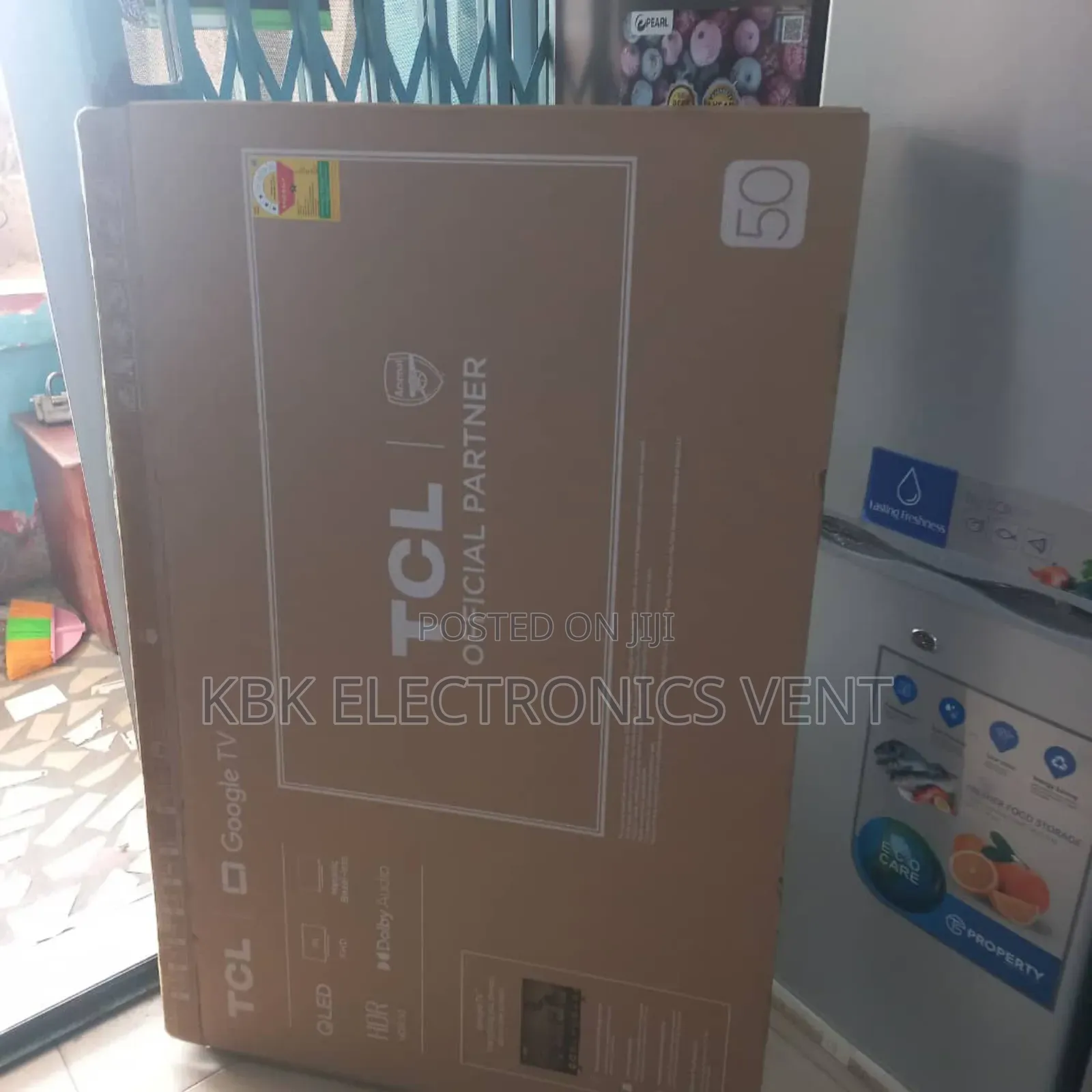 Tcl 50" Qled Fhd Smart Android Satellite Digital Tv
