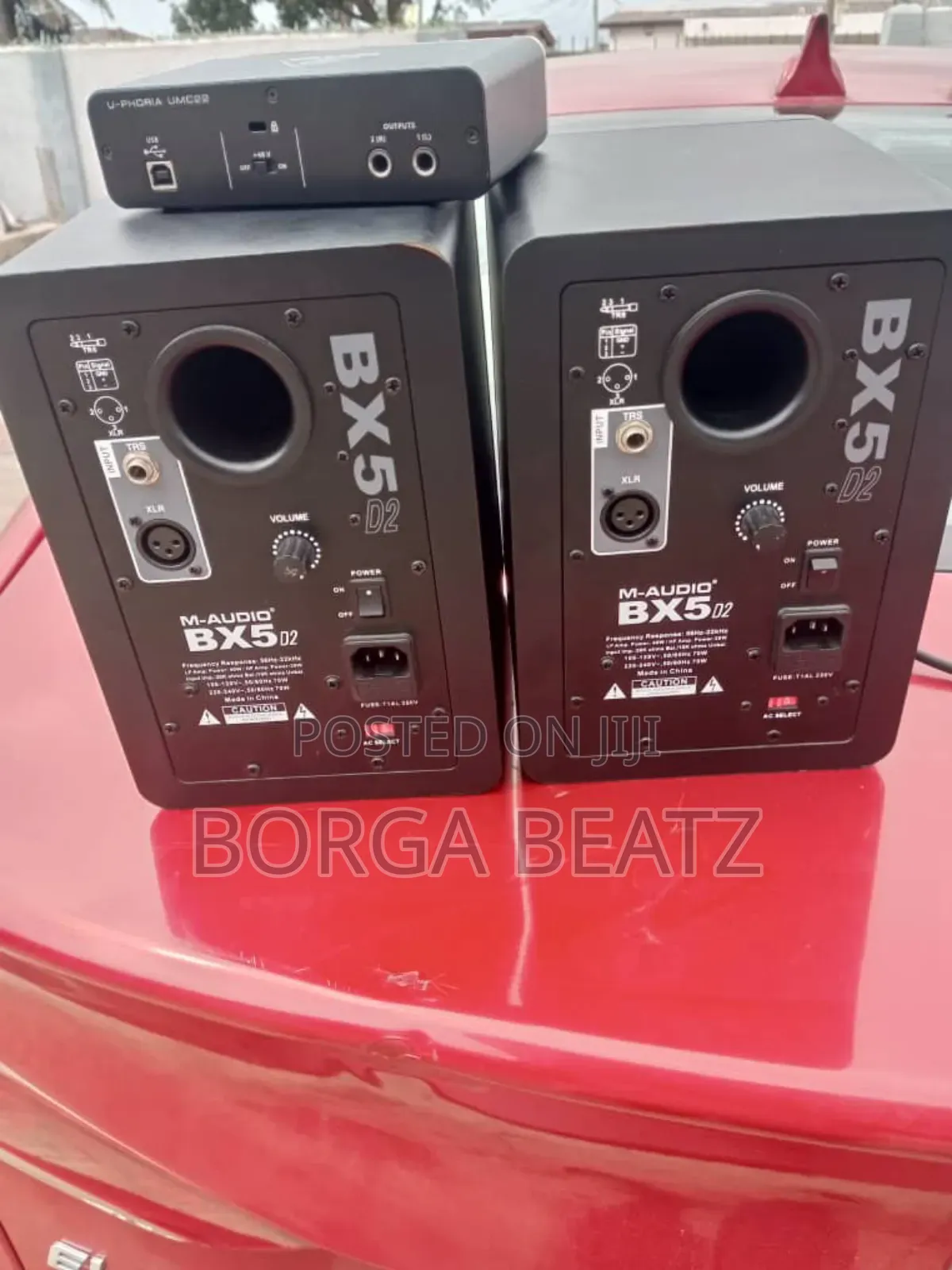 M Audio Bx5 D2 Studio Monitors