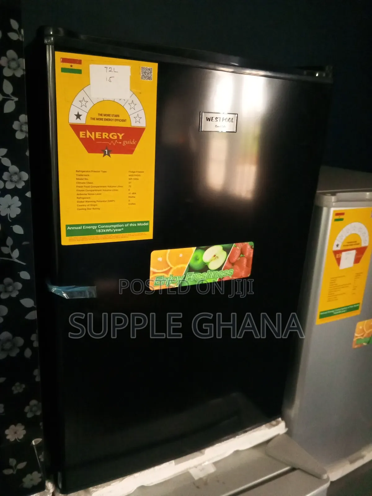 Powerful Westpool 72l Single Door Fridge