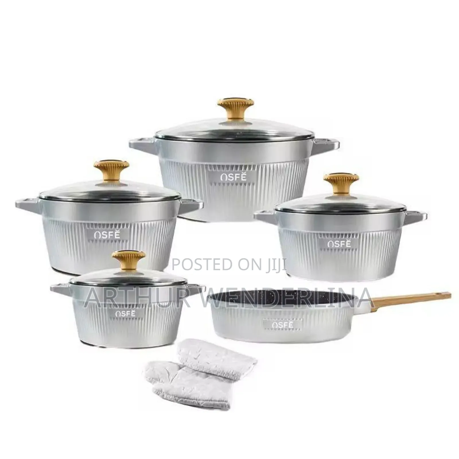 0sfe 5 Set Cooking Untensils