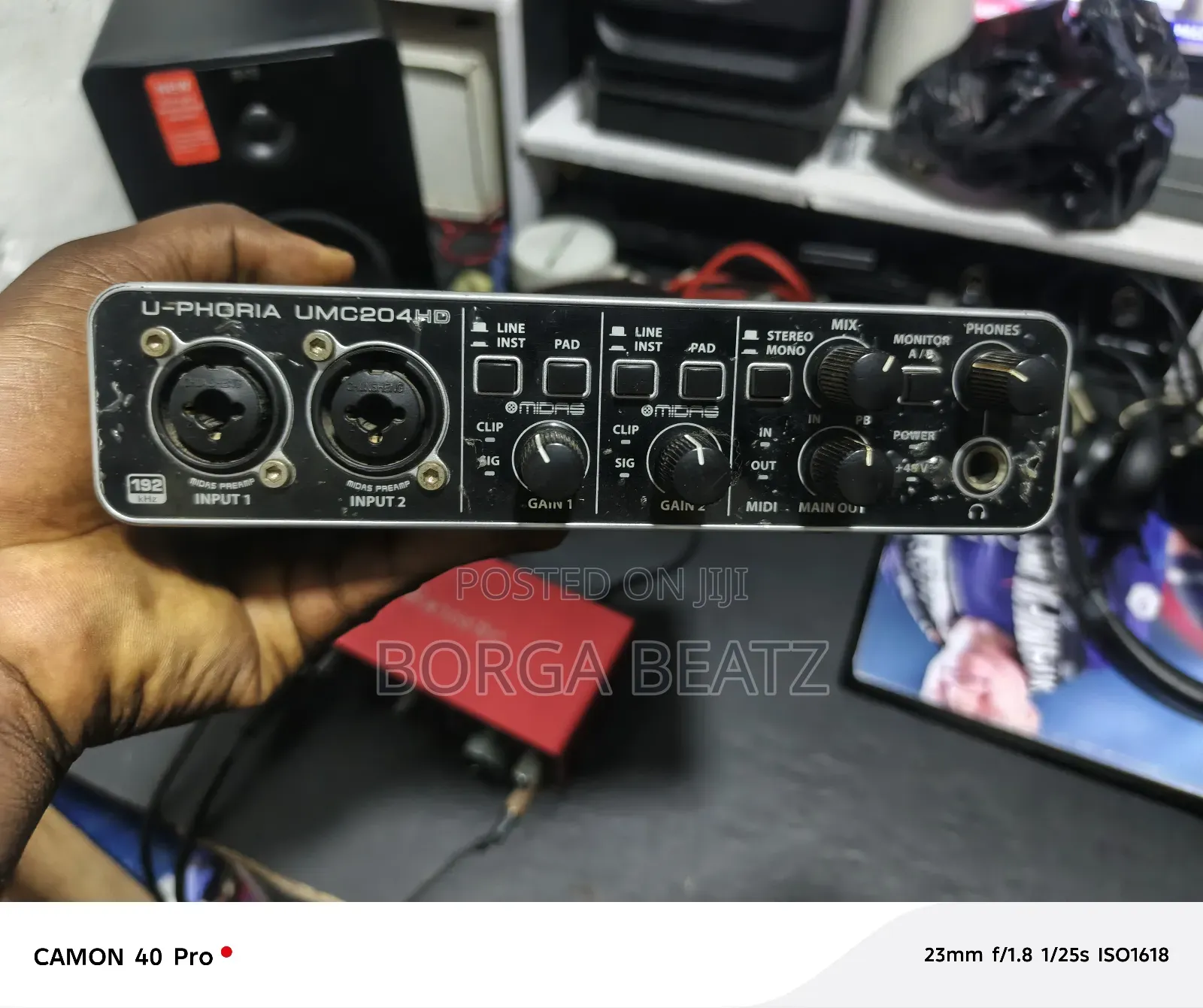 Behringer Uphoria 204hd Studio Soundcard