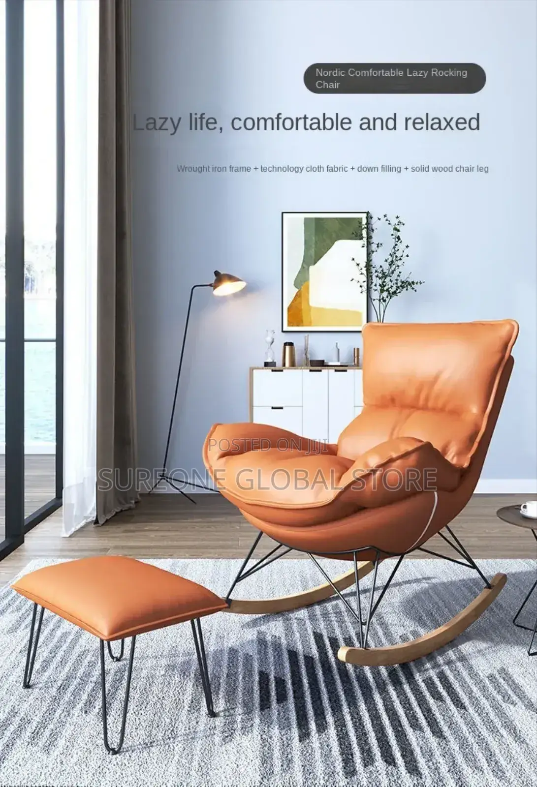 Rocking Chair Lazy Softly