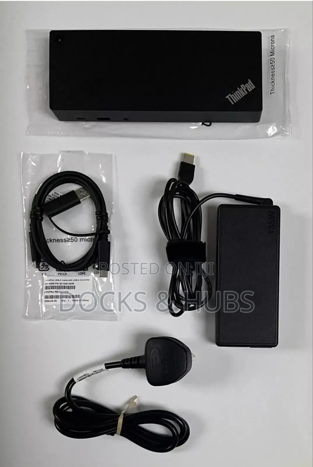 Lenovo Thinkpad Hybrid Usb-C/Usb-a Dock - Display Link Docking Station