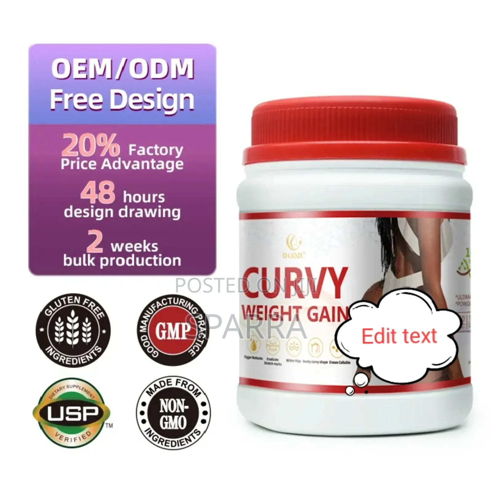 Curvy Powder 100%