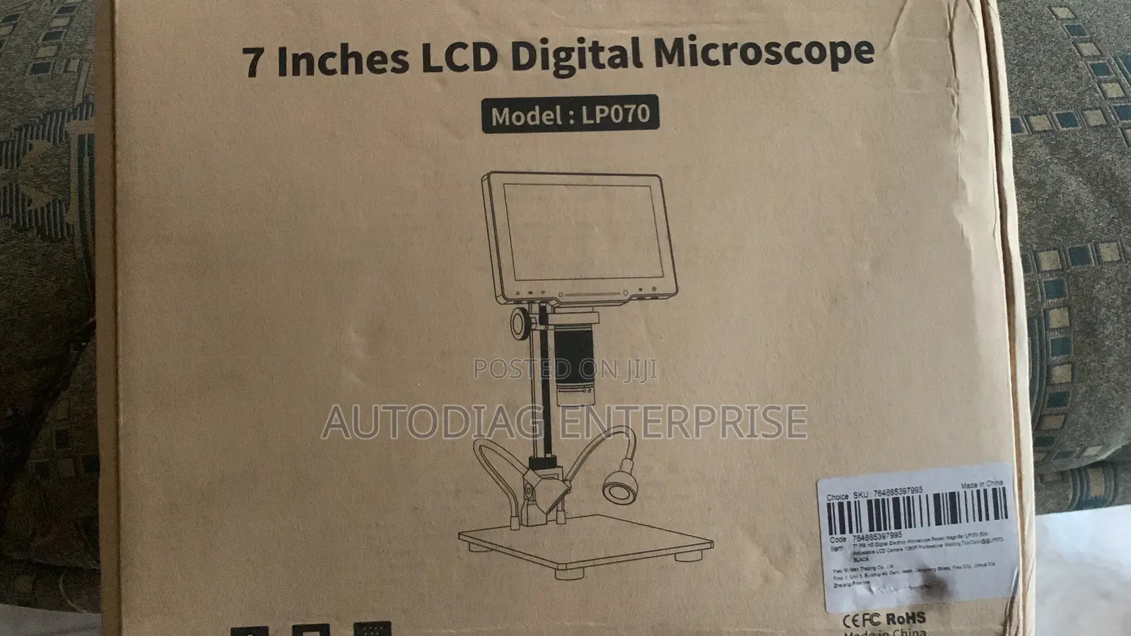 Digita Microscope With 7inch Ips Screen 48mp