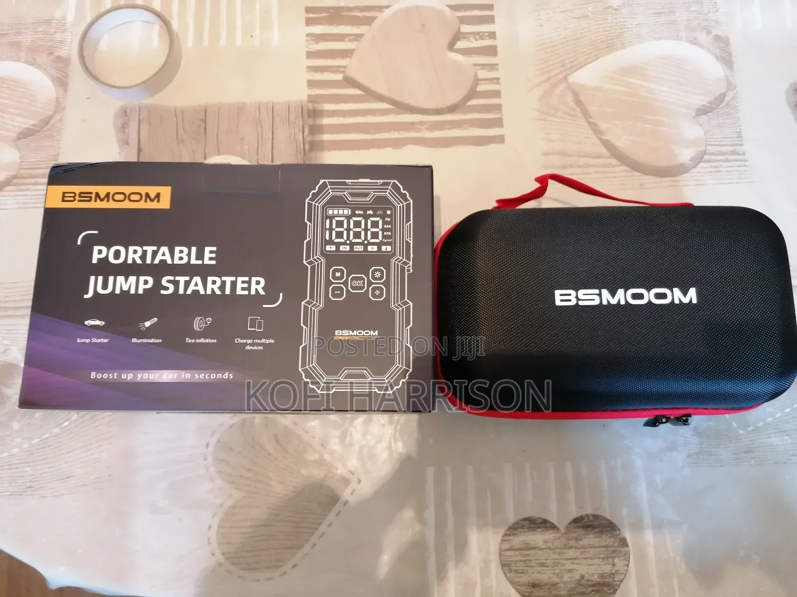7000amp Jumpstarter/Power Bank With Air Compressor