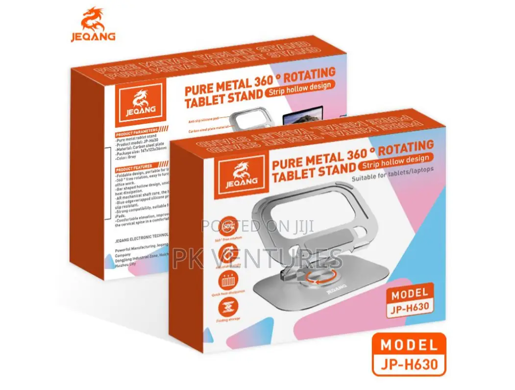 Metal 360° Rotating Tablet Stand