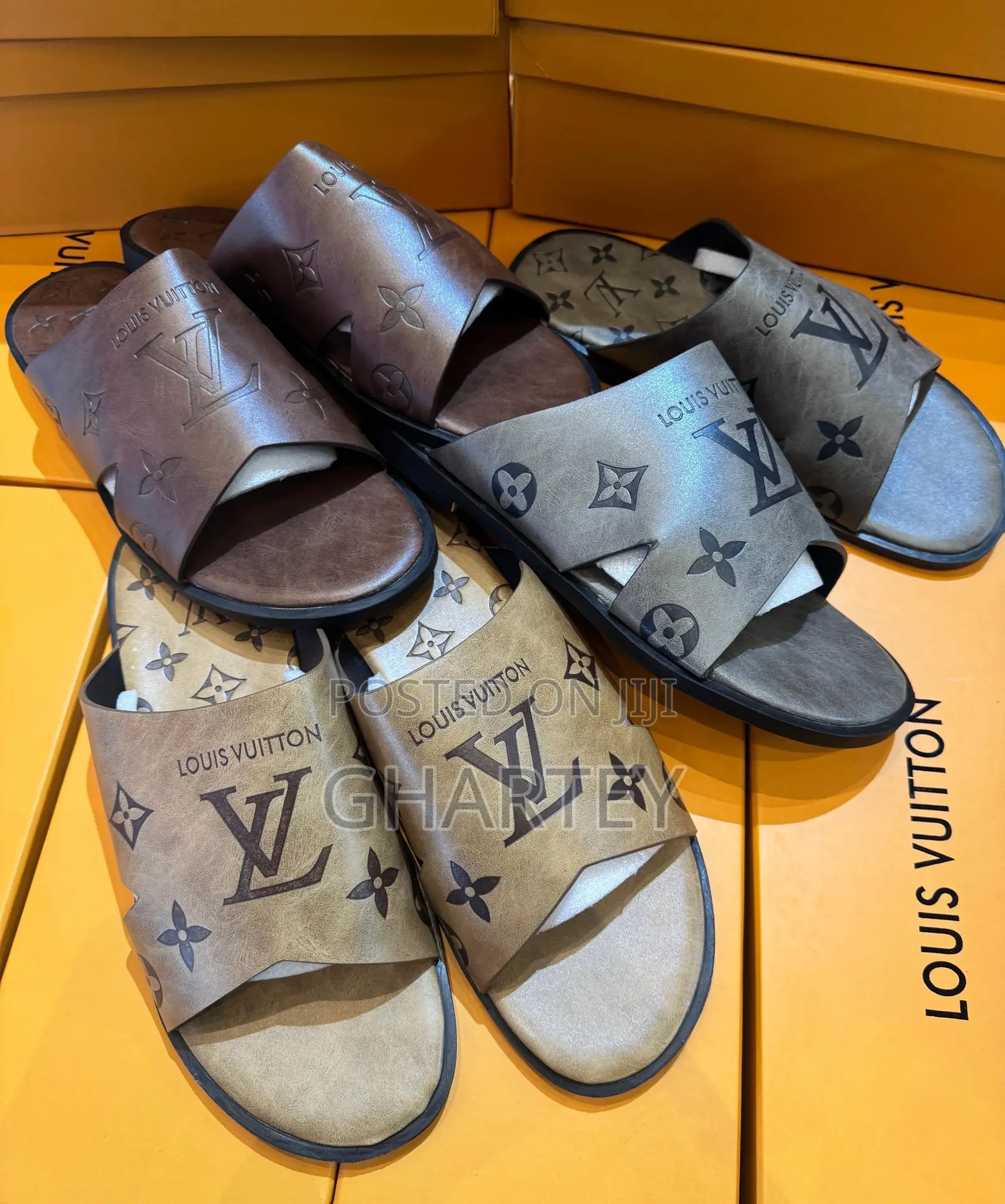 Louis Vuitton Men’S Quality Slides.