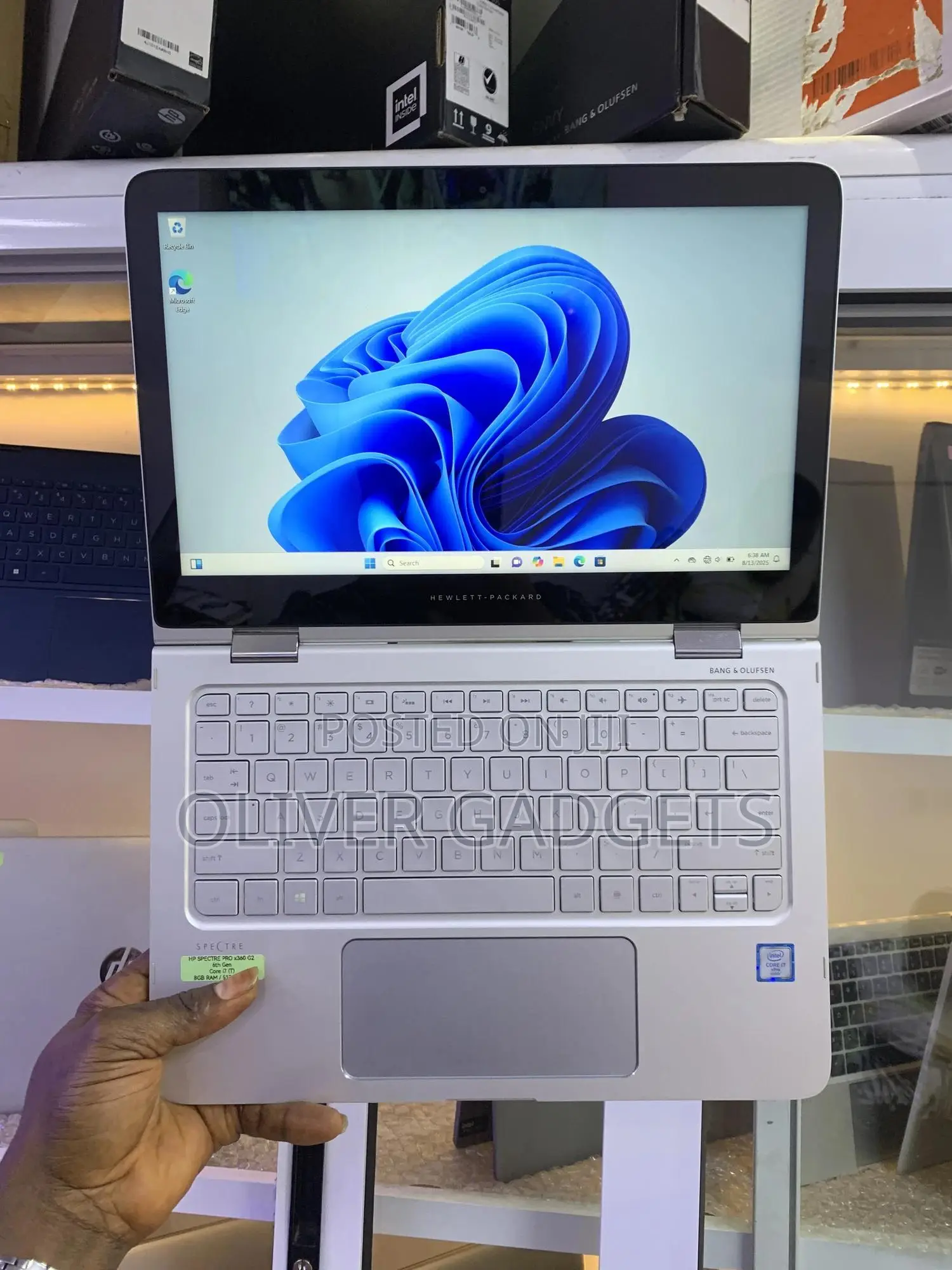 Laptop HP Spectra 13 16GB Intel Core I7 SSD 512GB