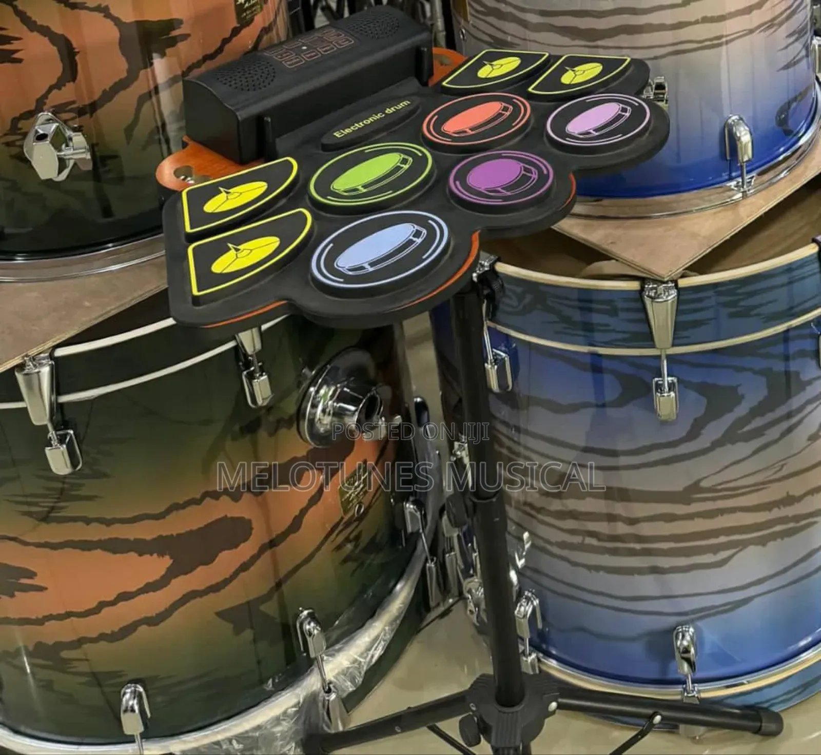 Portable Electronic Drumset