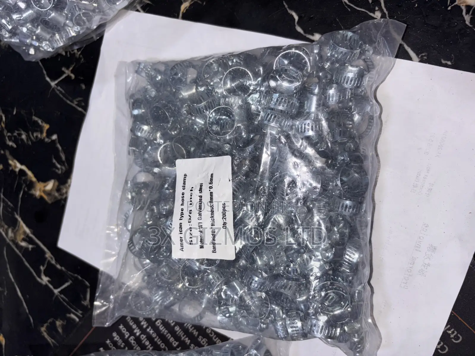 Hoseclips 1/2” 5/8 and 3/4
