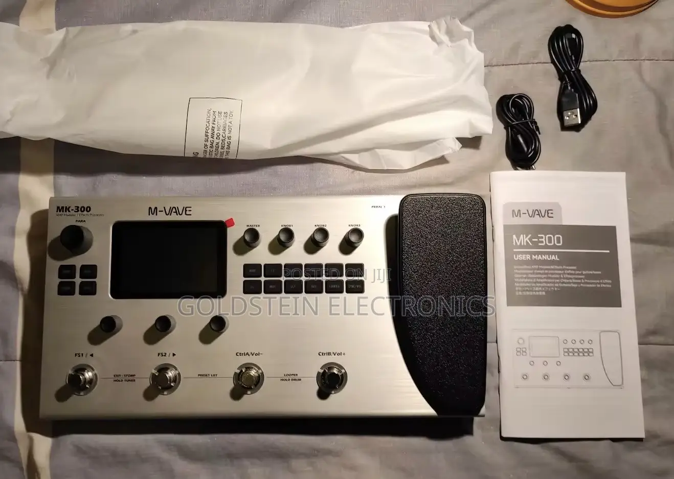 Guitar Effects Pedal With Bluetooth