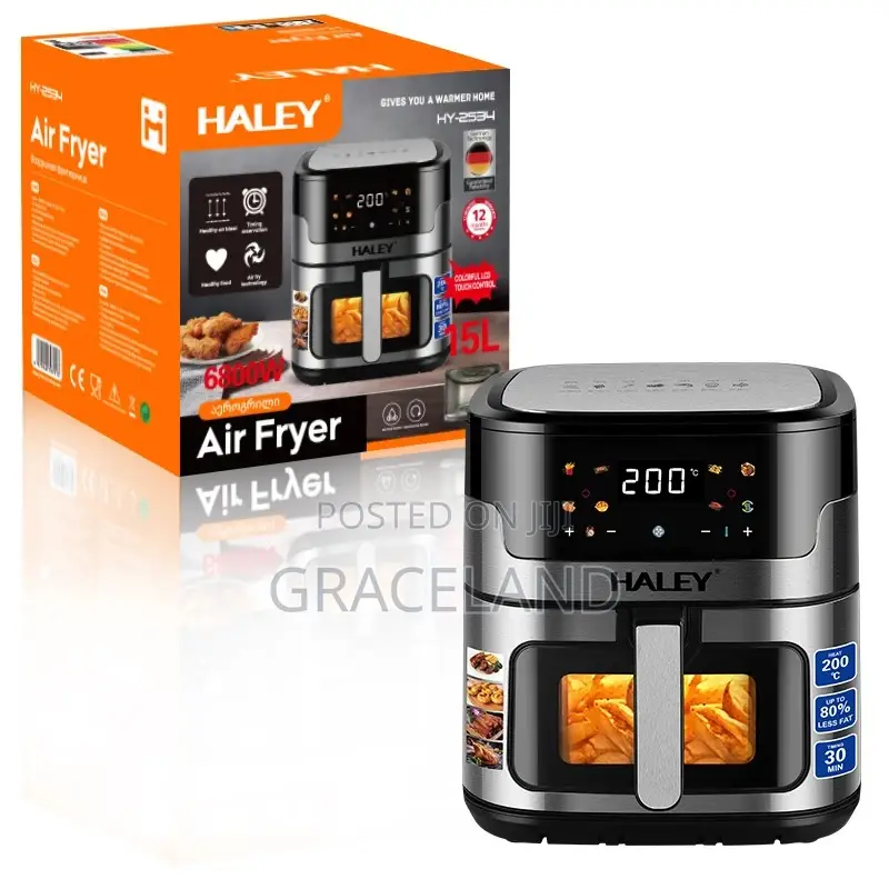 This Is Original Haley Air Fryer American Standard 7 Litters