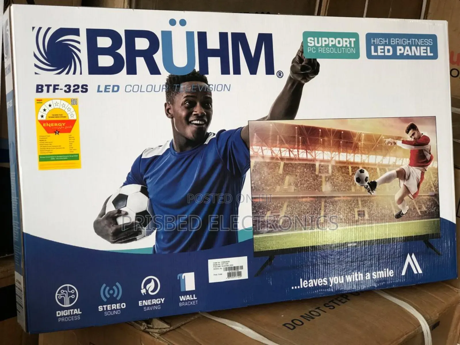 Bruhm Durable 32" Led Tv Fully Digital Satellite