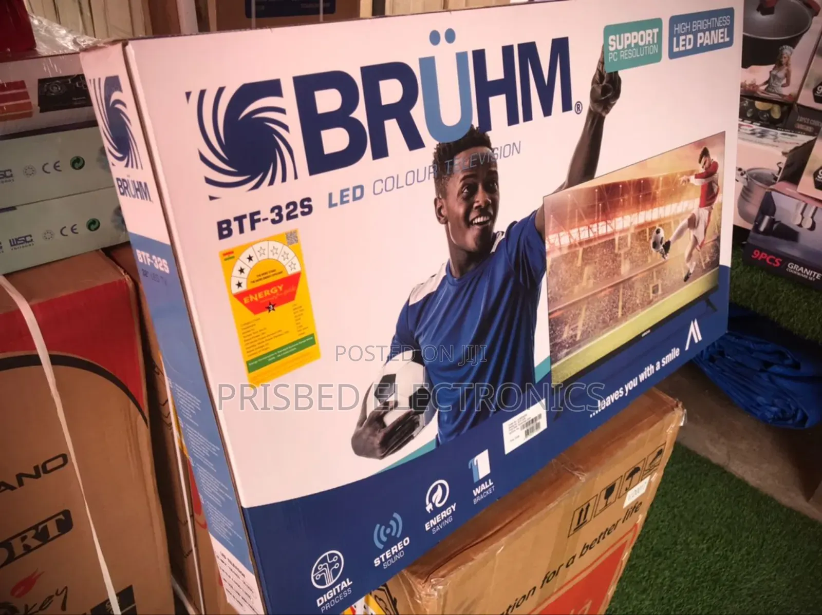 Bruhm Durable 32" Led Tv Fully Digital Satellite