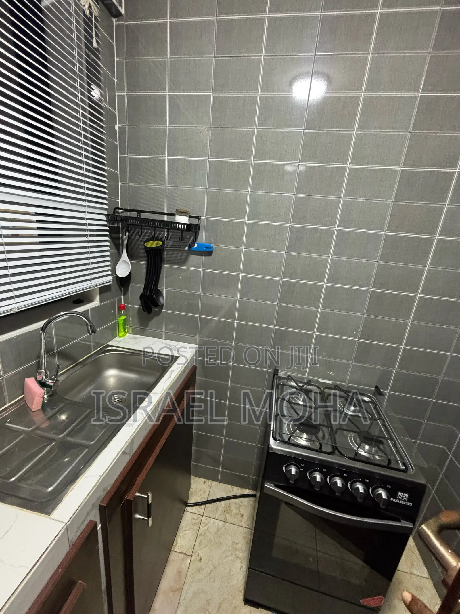 Furnished 1bdrm Apartment in Adenta Frahfraha for rent