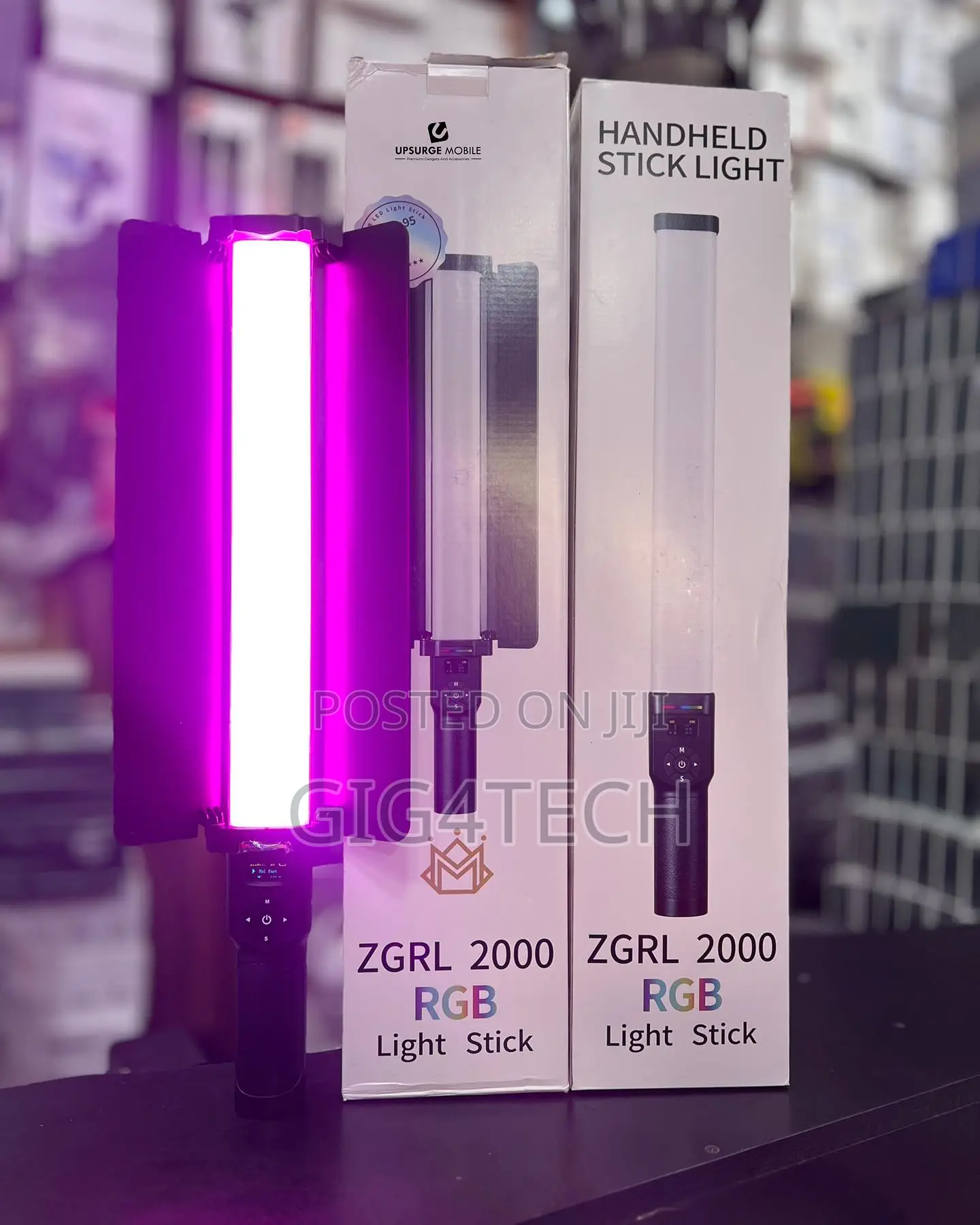 Boosty Light Stick RGB Waterproof Rechargeable Led Light (2000 Lumens)