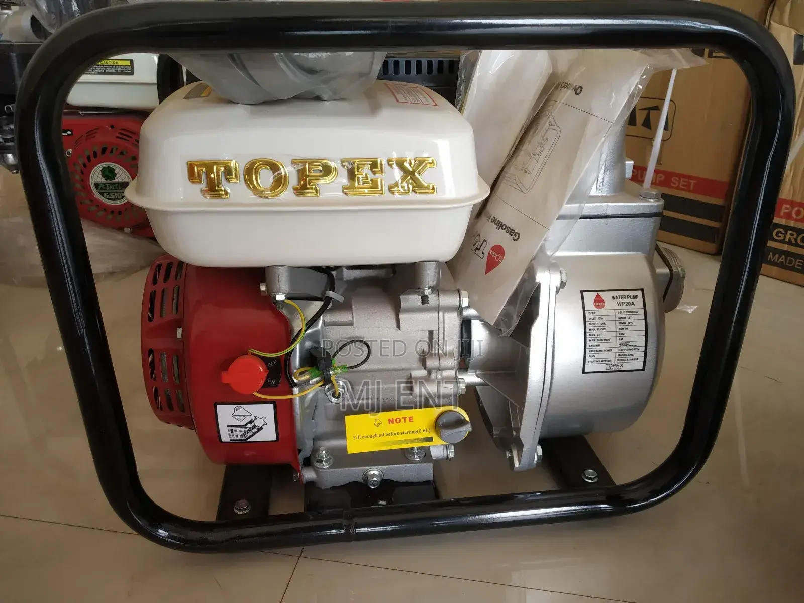 Topex 3" Original Gasoline Water Pump