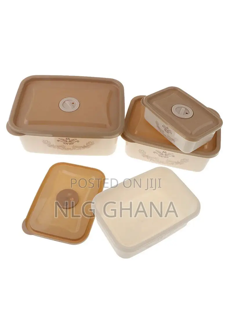 4pcs/Set Rectangular Shape Airtight Food Storage. Tvx7443