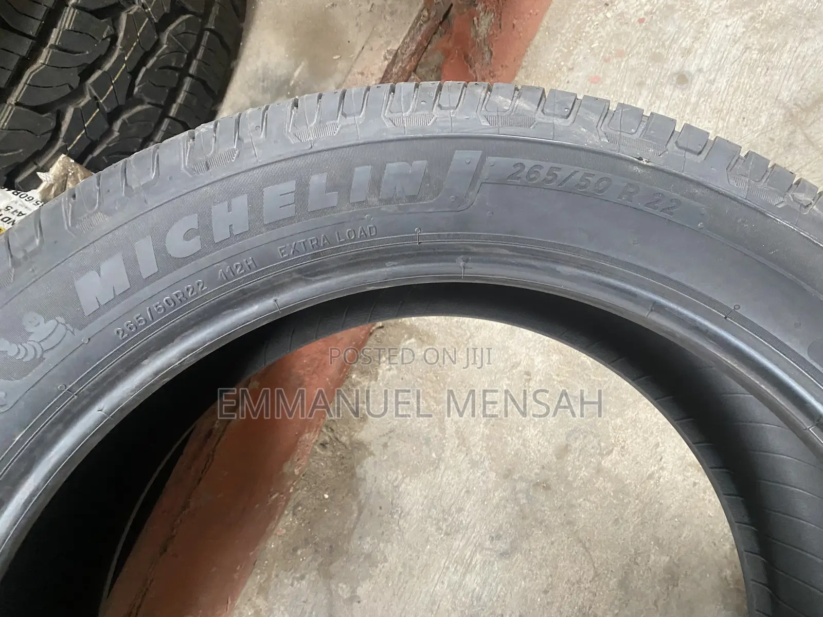 265/50r22 Michelin XLT a/S 2 112h Extra Load