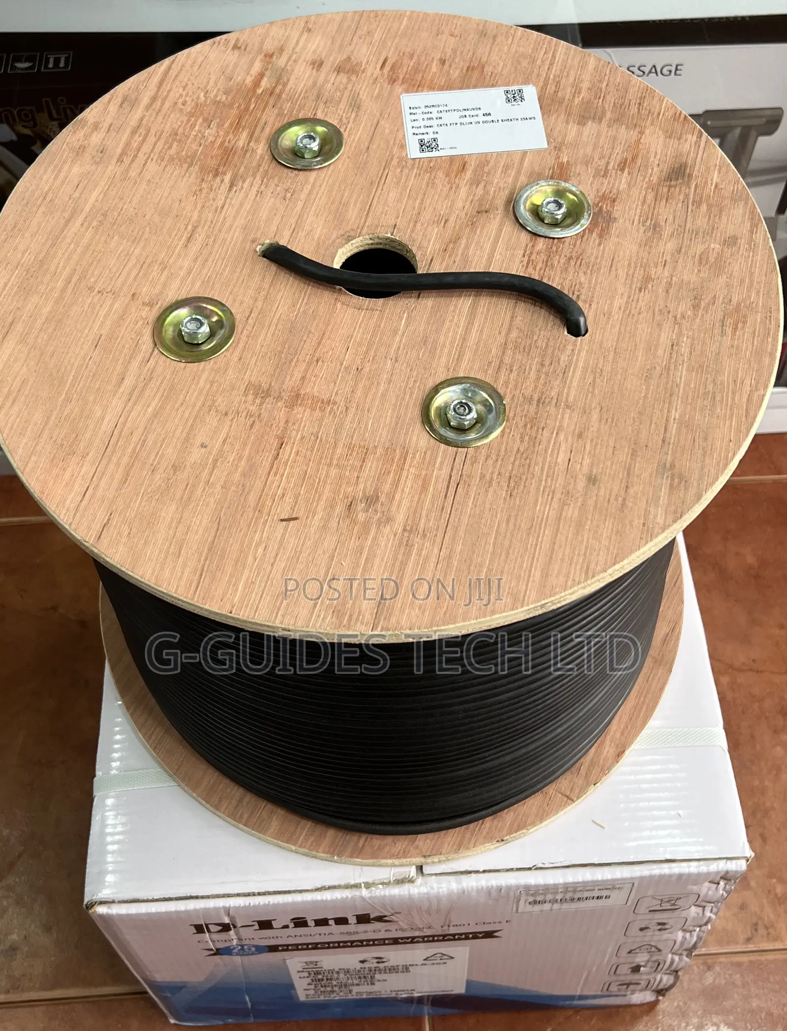 D-link Cat6 Ftp Outdoor Cable 305m