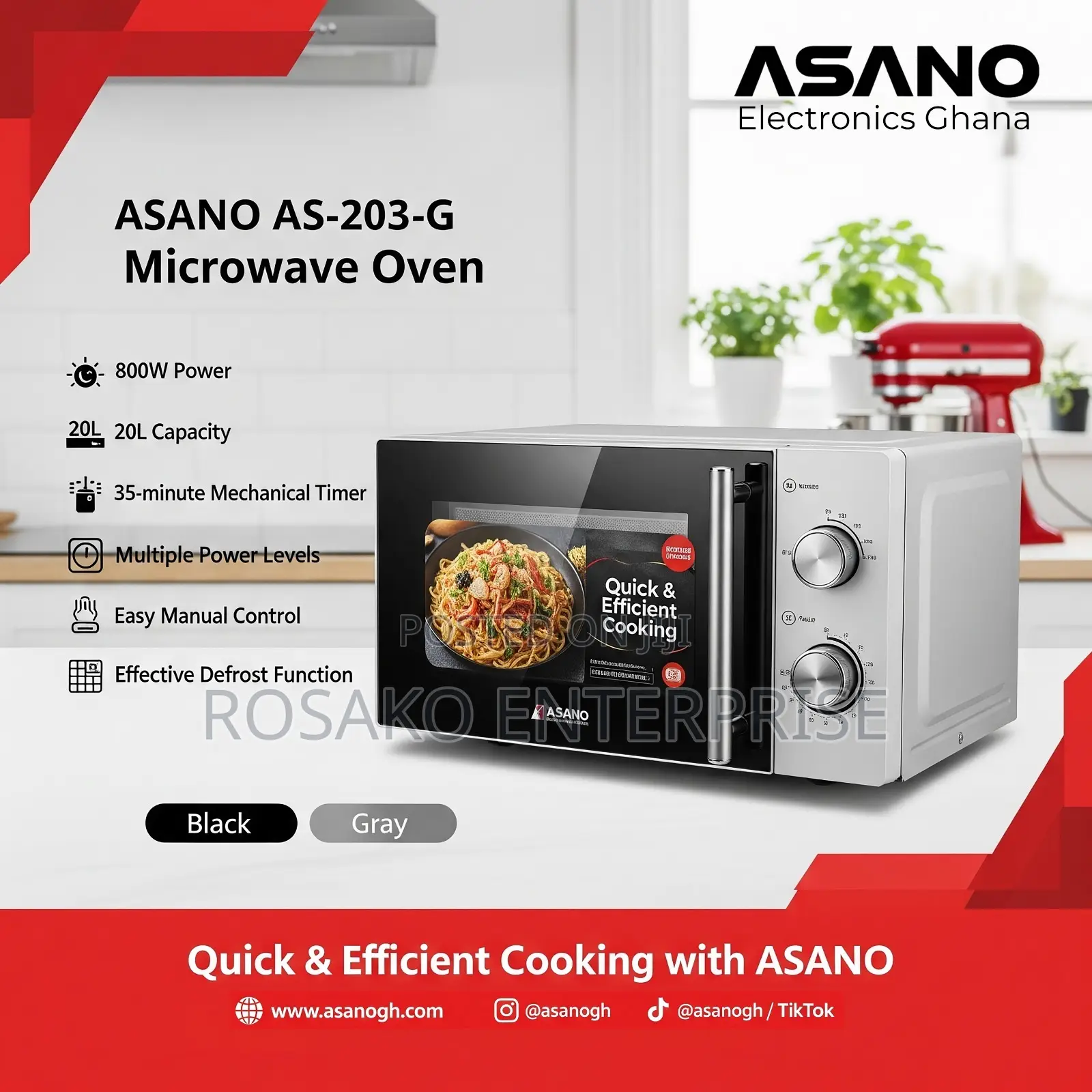 Asano Microwave 20liters