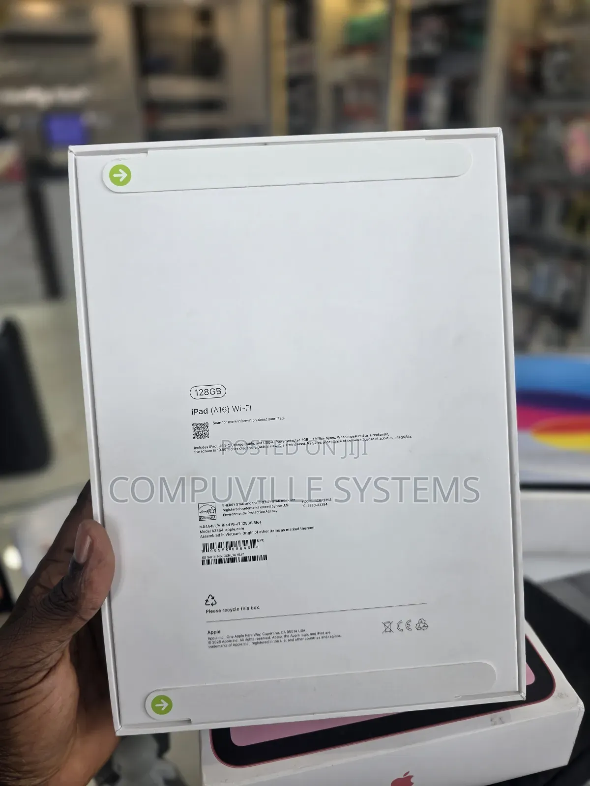 New Apple iPad (2025) 128 GB Blue