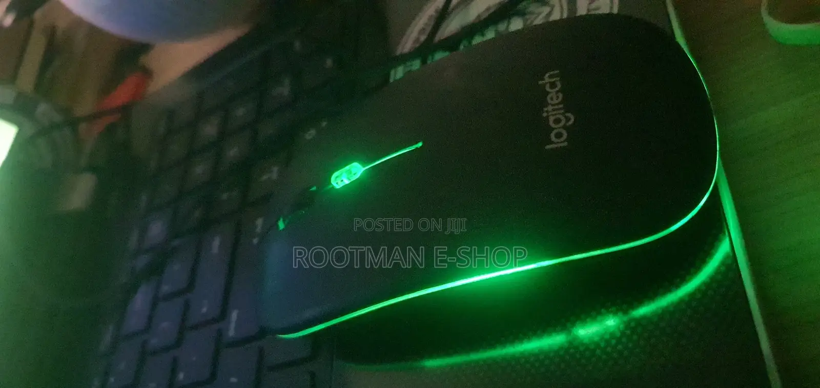 Quality Silence Mouse With RBG Light ( Chargeable )