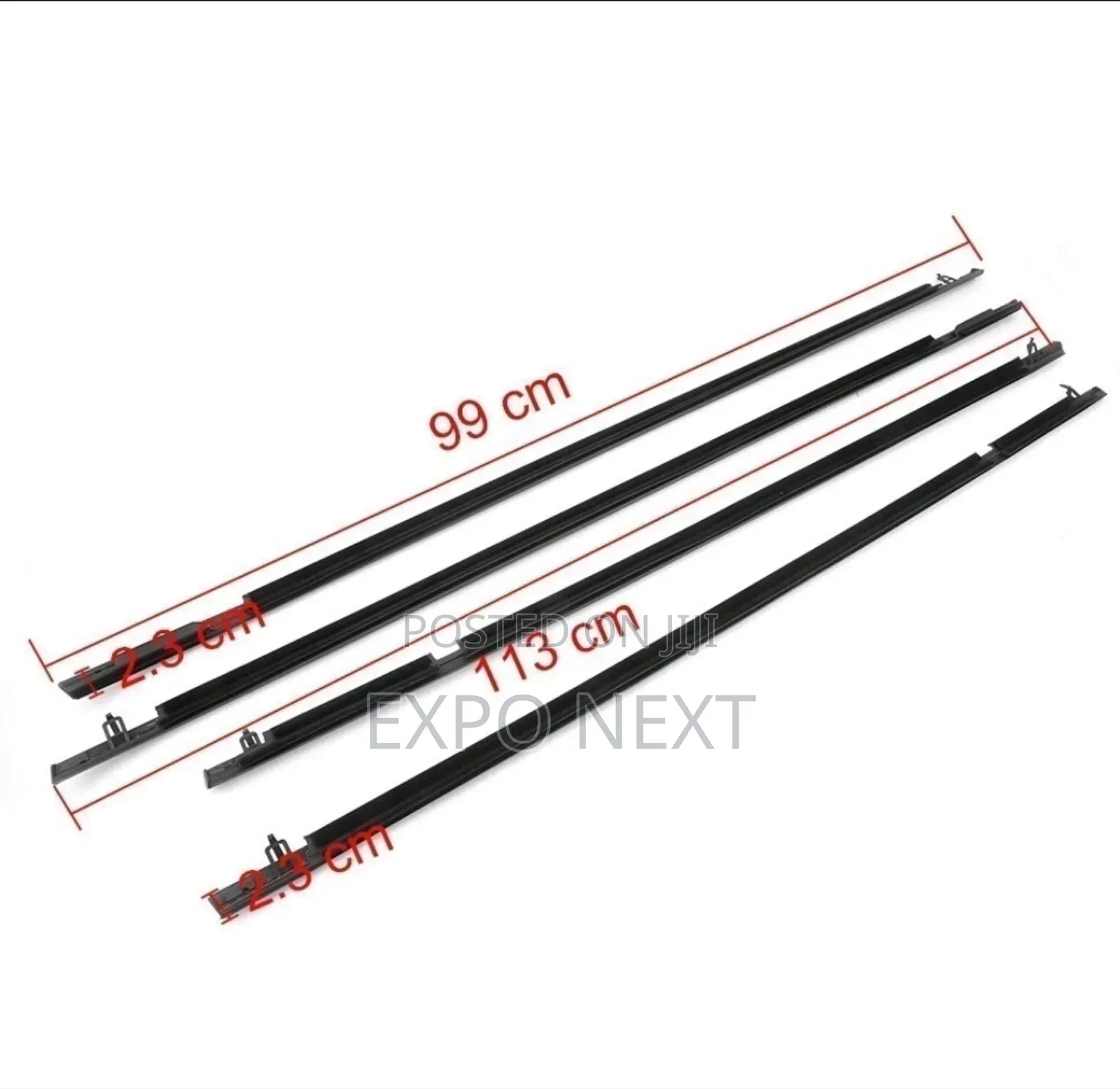 Car Window Trim Moulding Weatherstrip Seal Belt For  Civic 2006-2011