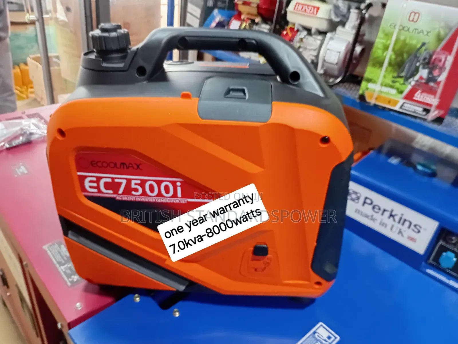 Made to Last 7.0kva Silent Petrol Inverter Genset