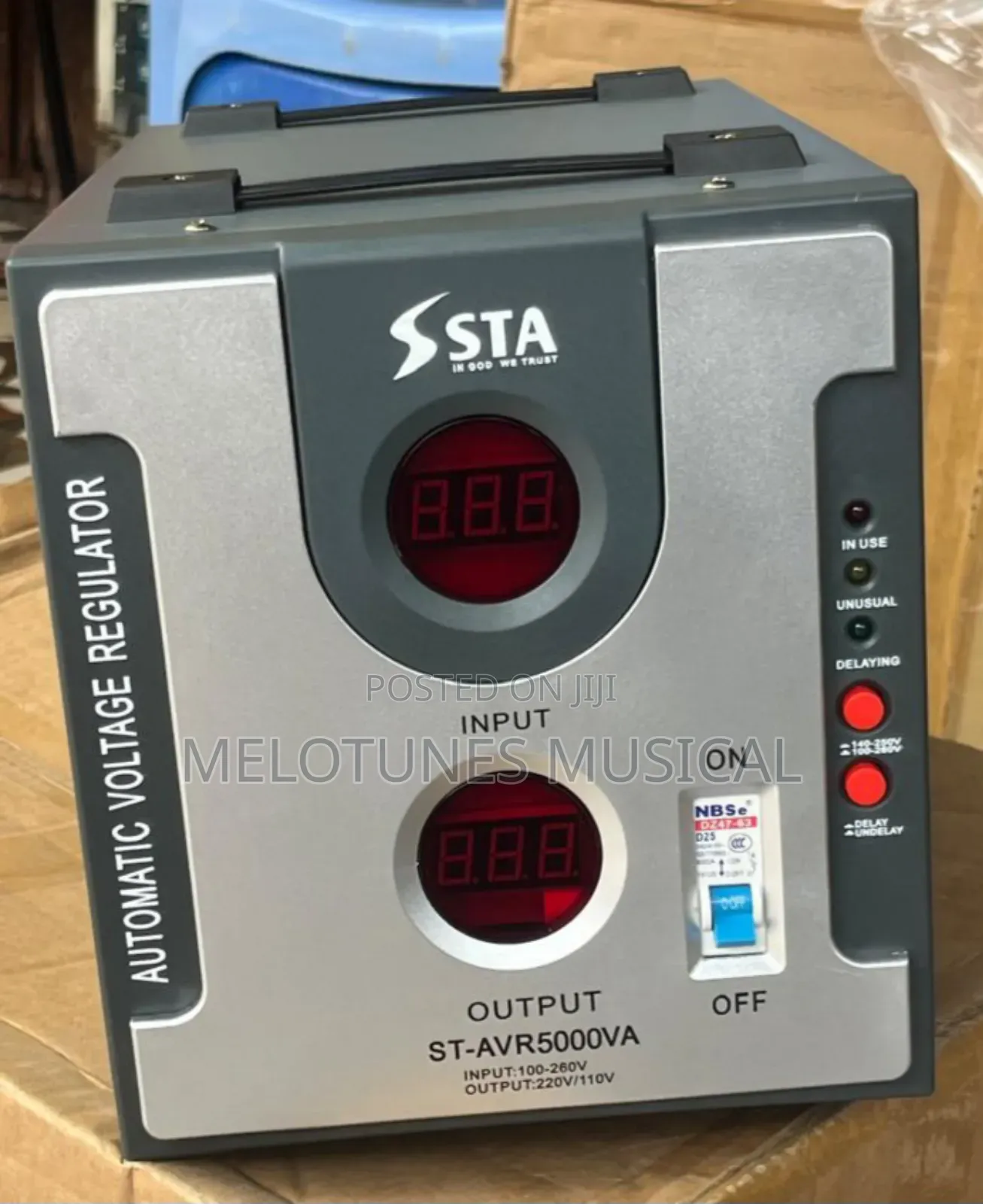 Ssta St-Avr5000va Automatic Voltage Regulator/ Stabilizer