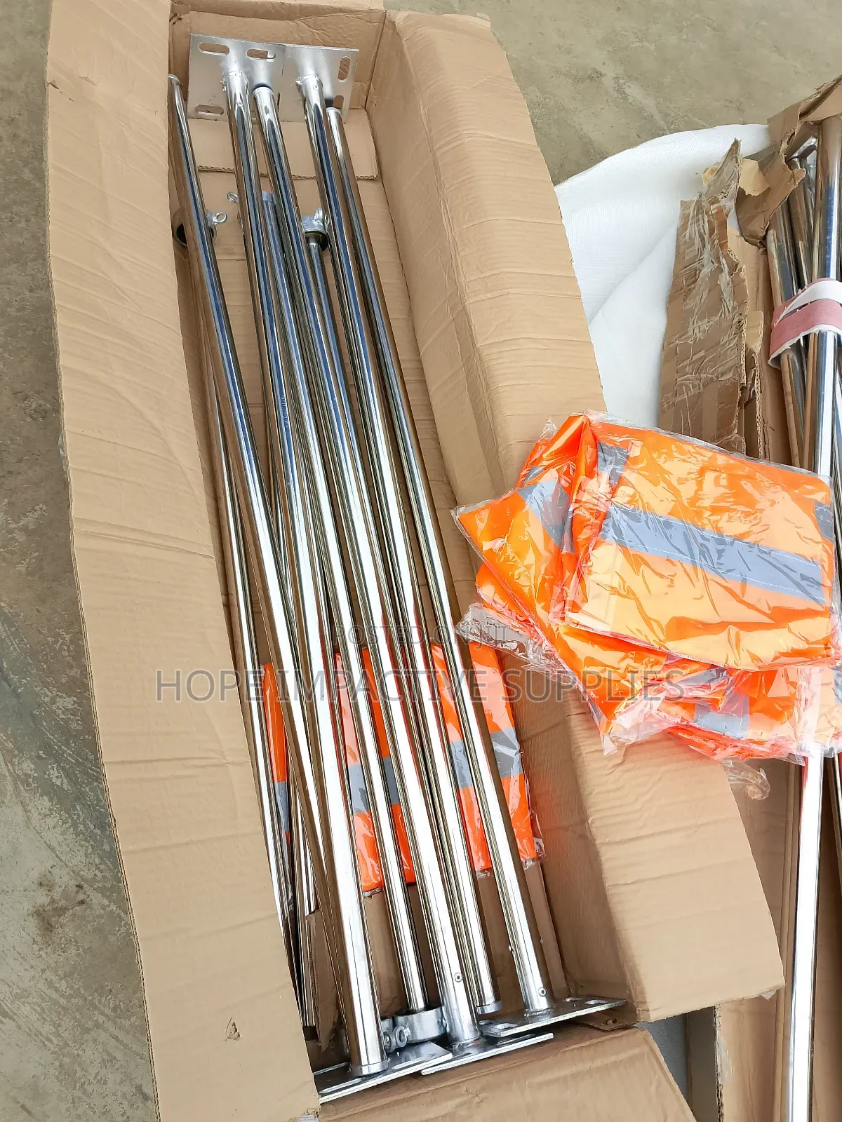 Wind Socks With Stainless Steel Pole. (3 Meters Pole Height)