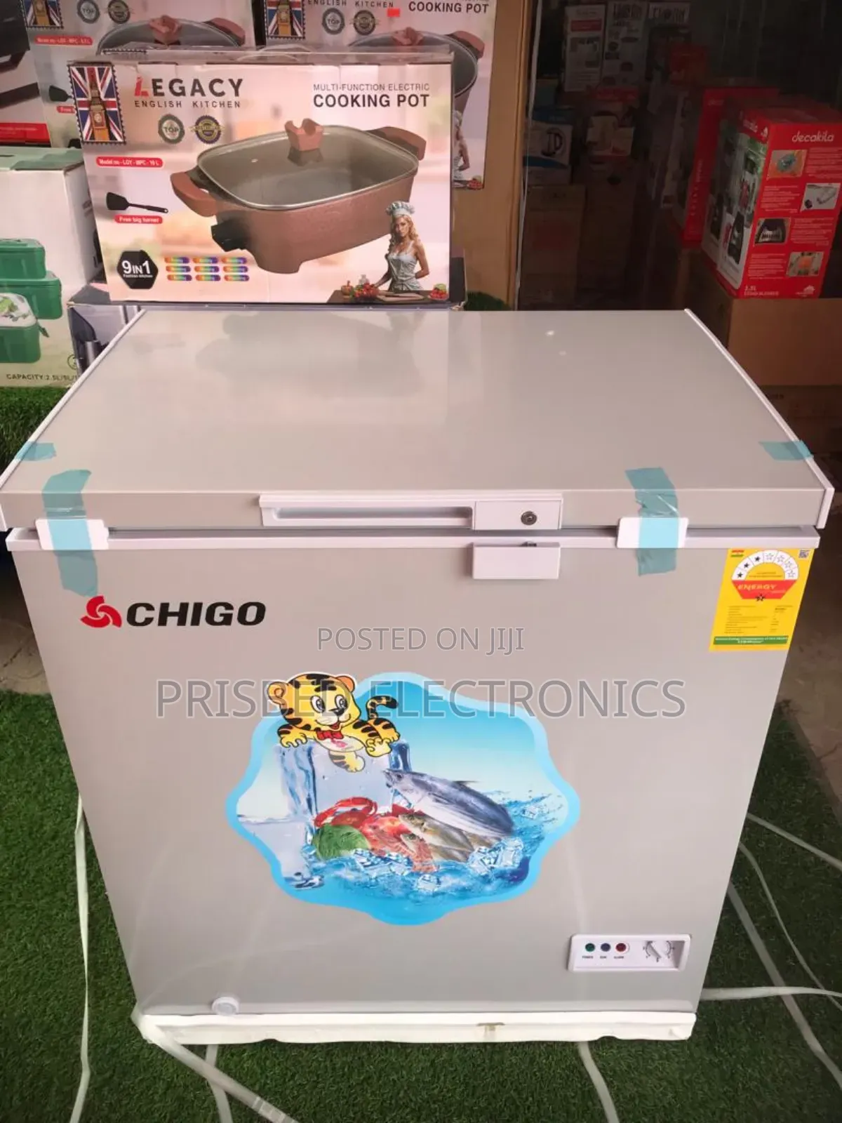 Chigo Durable Chest Freezer 140 Litres