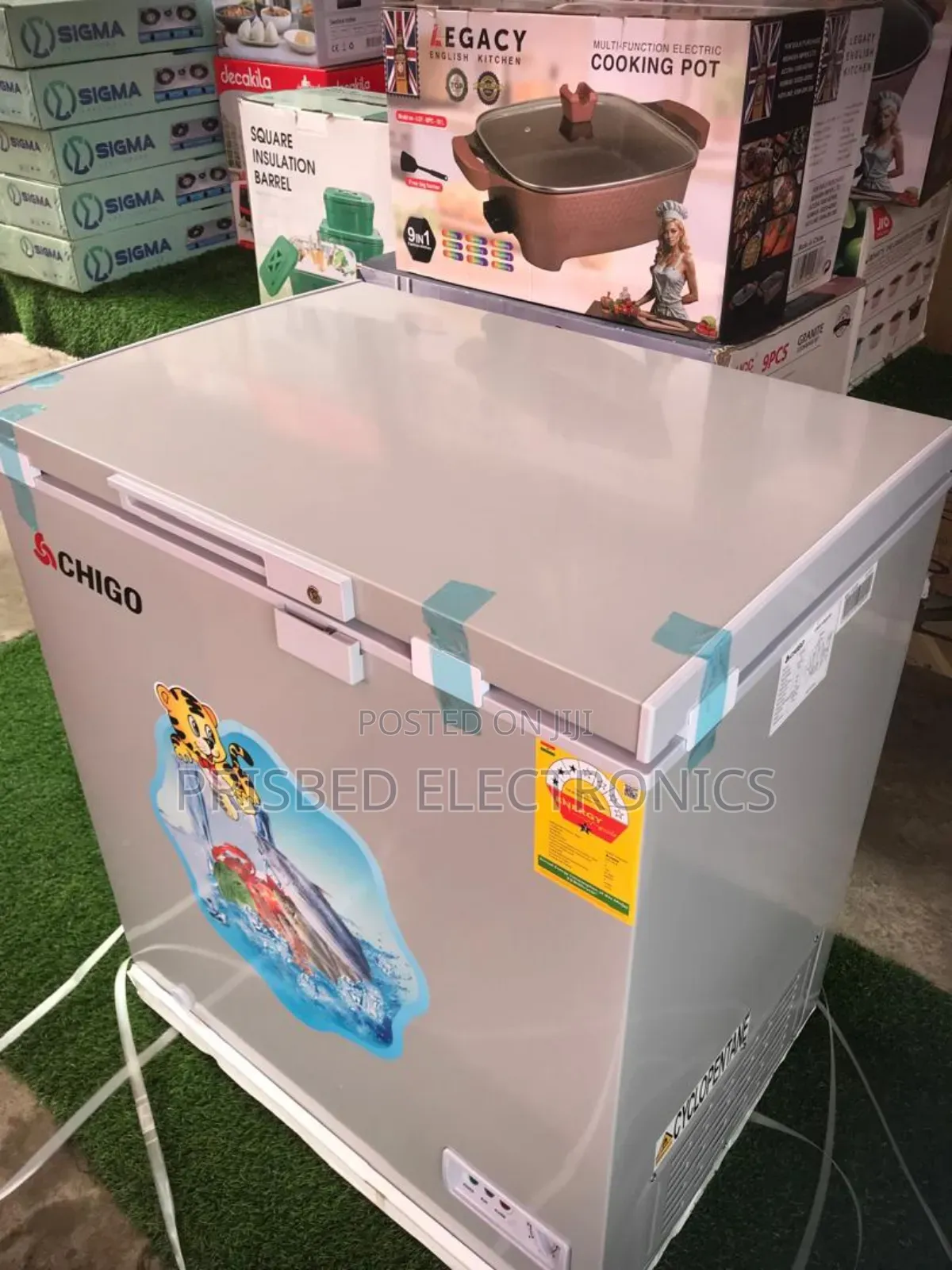 Chigo Durable Chest Freezer 140 Litres