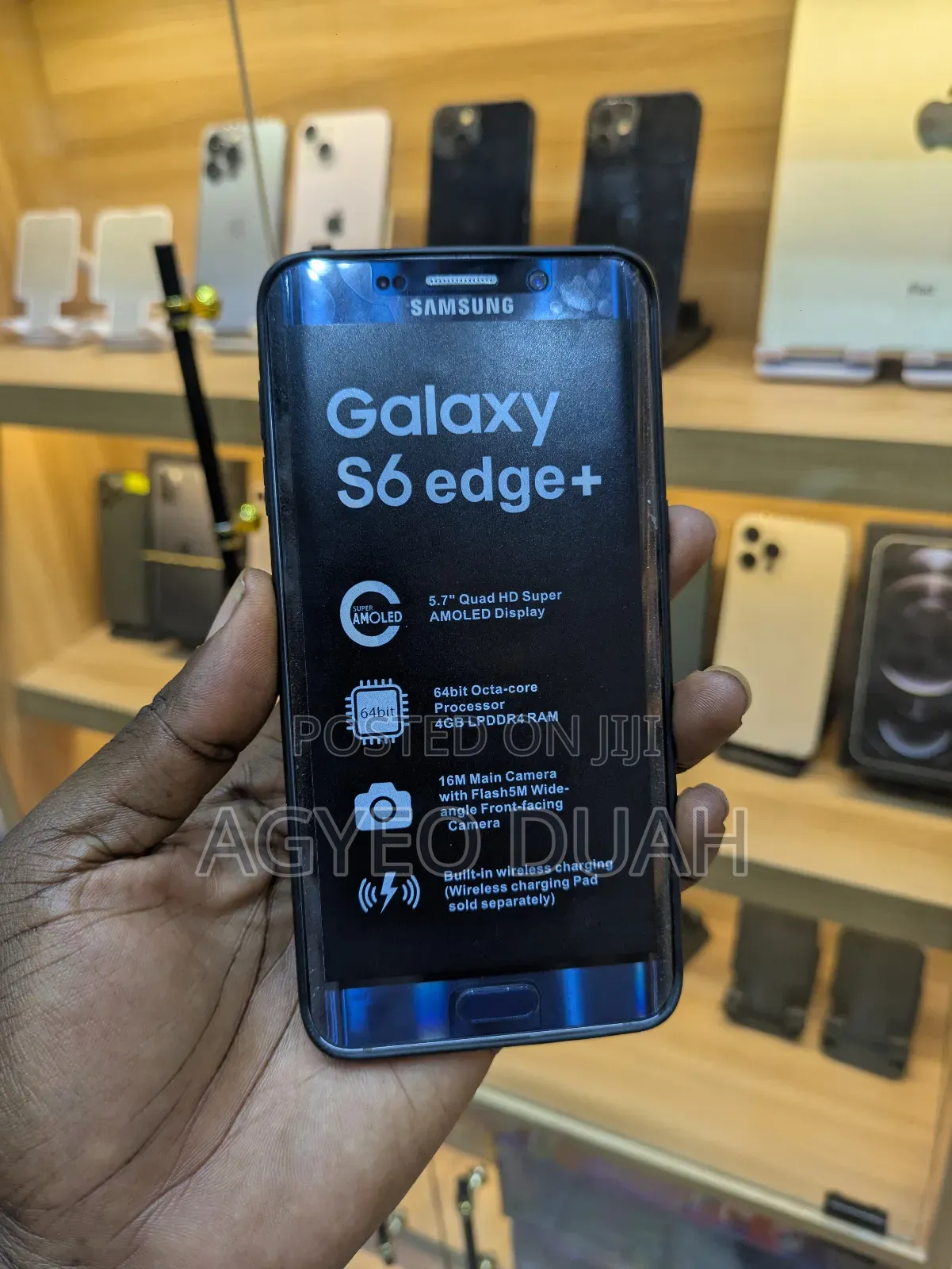 New Samsung Galaxy S6 Edge Plus 32 GB Blue