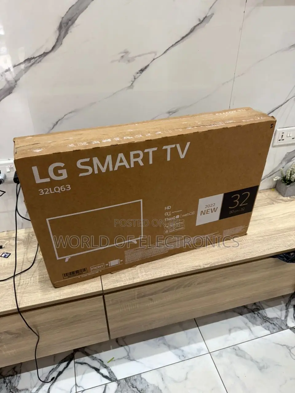 Classic Lg Smart Hd 32lq63 32 Inches Webos Tv Led