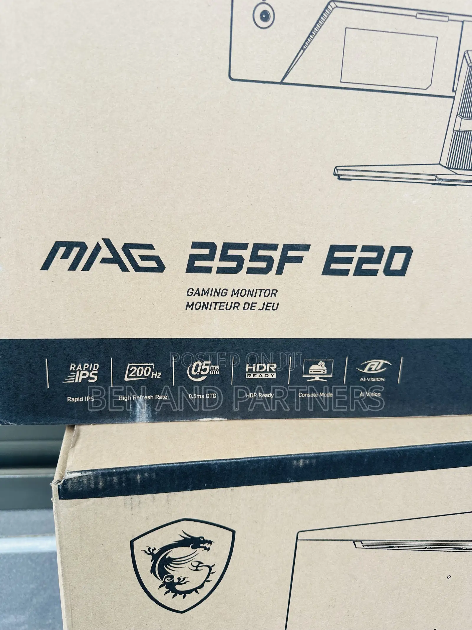 Msi Mag 25”, Ips, 200hz, 0.5ms, Hdr Gaming Monitor