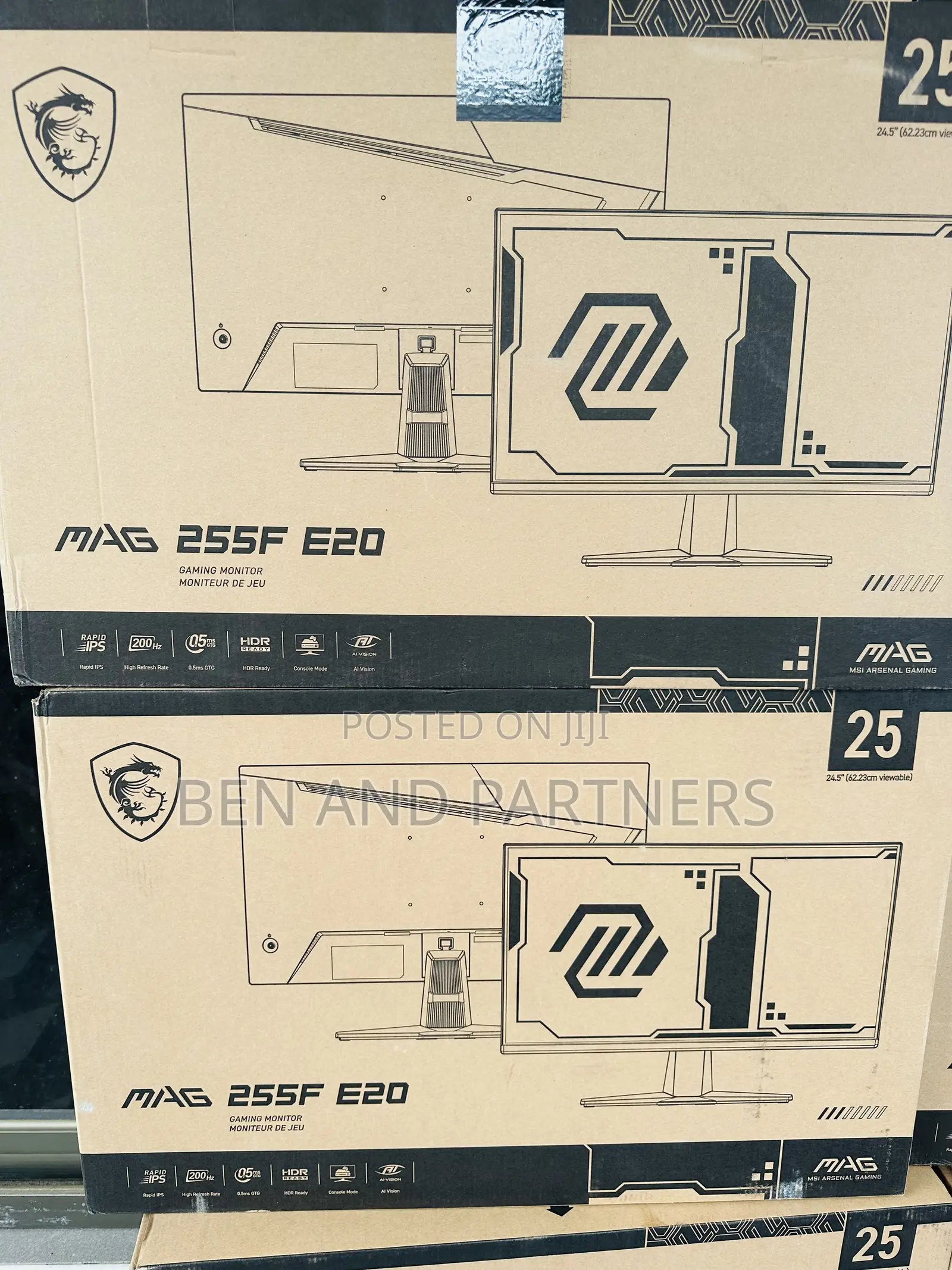 Msi Mag 25”, Ips, 200hz, 0.5ms, Hdr Gaming Monitor