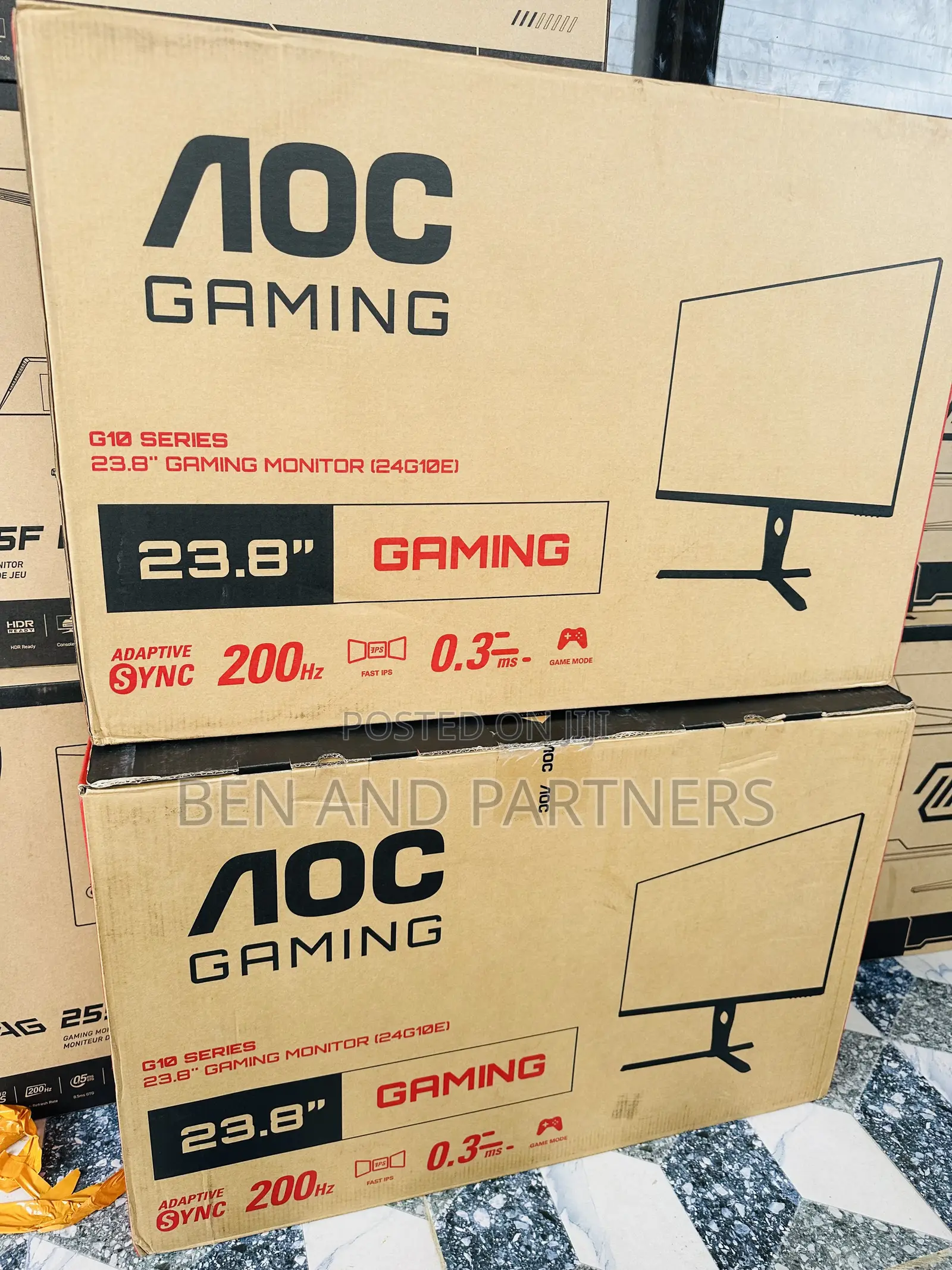 Aoc 24”, Ips, 200hz, 0.3ms Gaming Monitor
