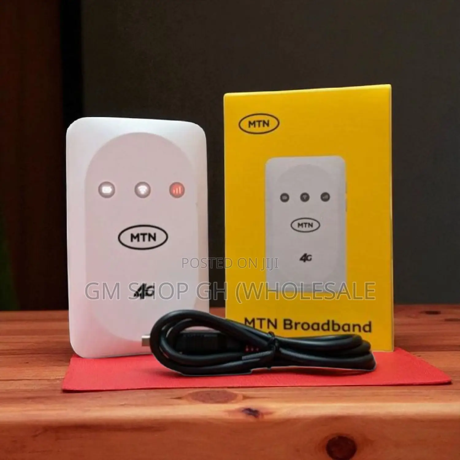 MTN Portable Universal Unlock 4g Lte Mifi Modern- White (37976)