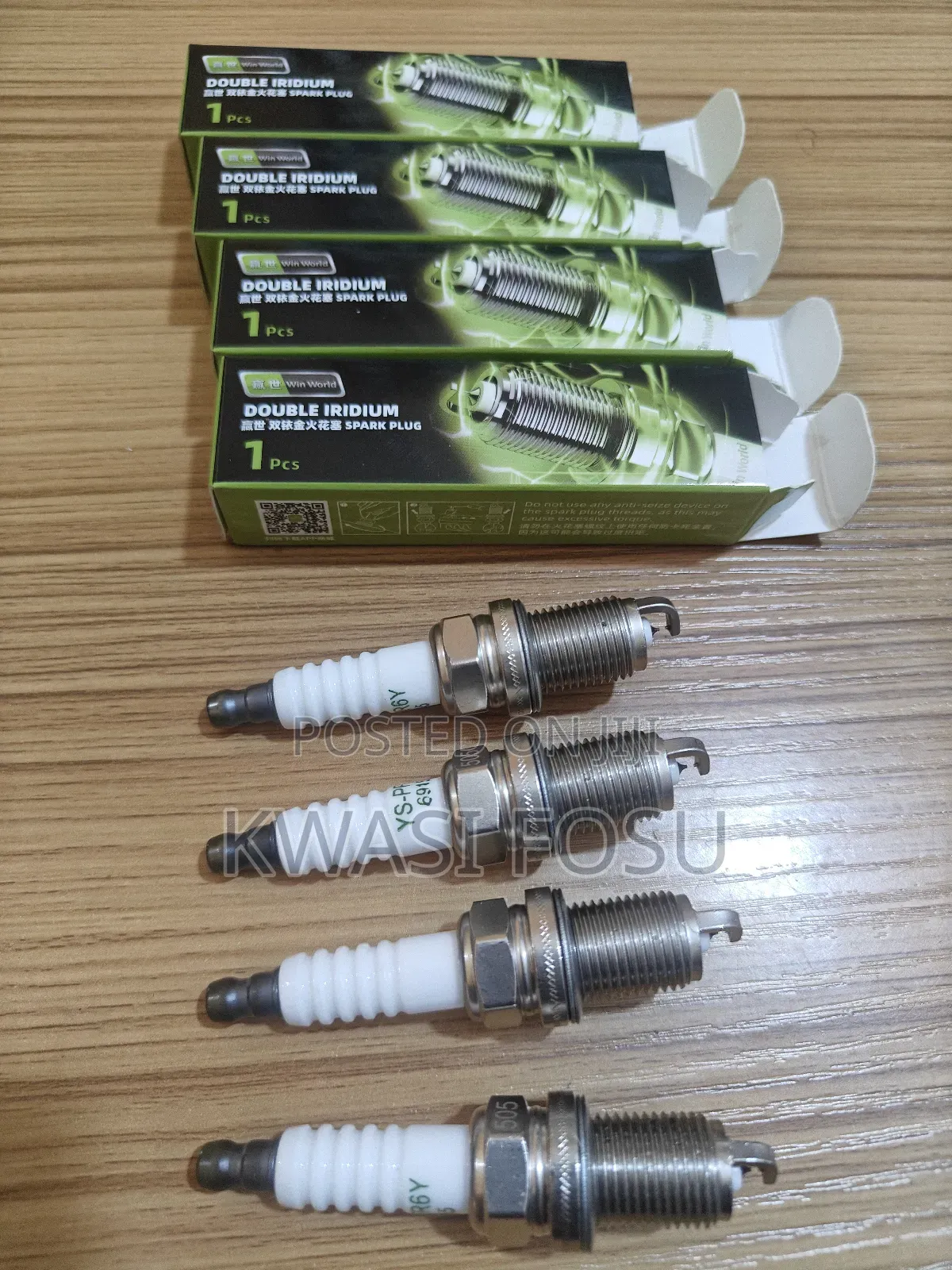 Original Double Iridium Spark Plugs 60,000 Miles
