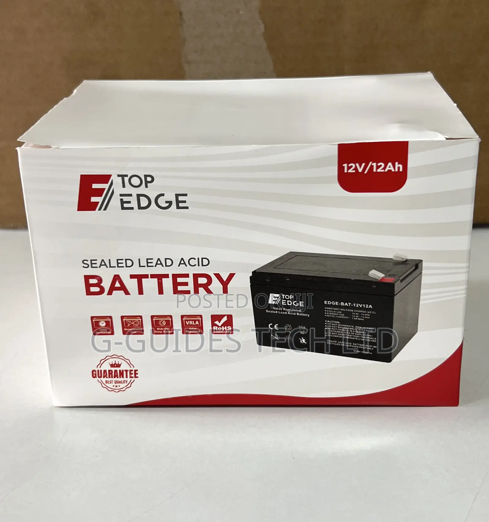 Top Edge 12v 12ah Ups Battery, 12v-12ah Sealed Lead-Acid Ups Battery