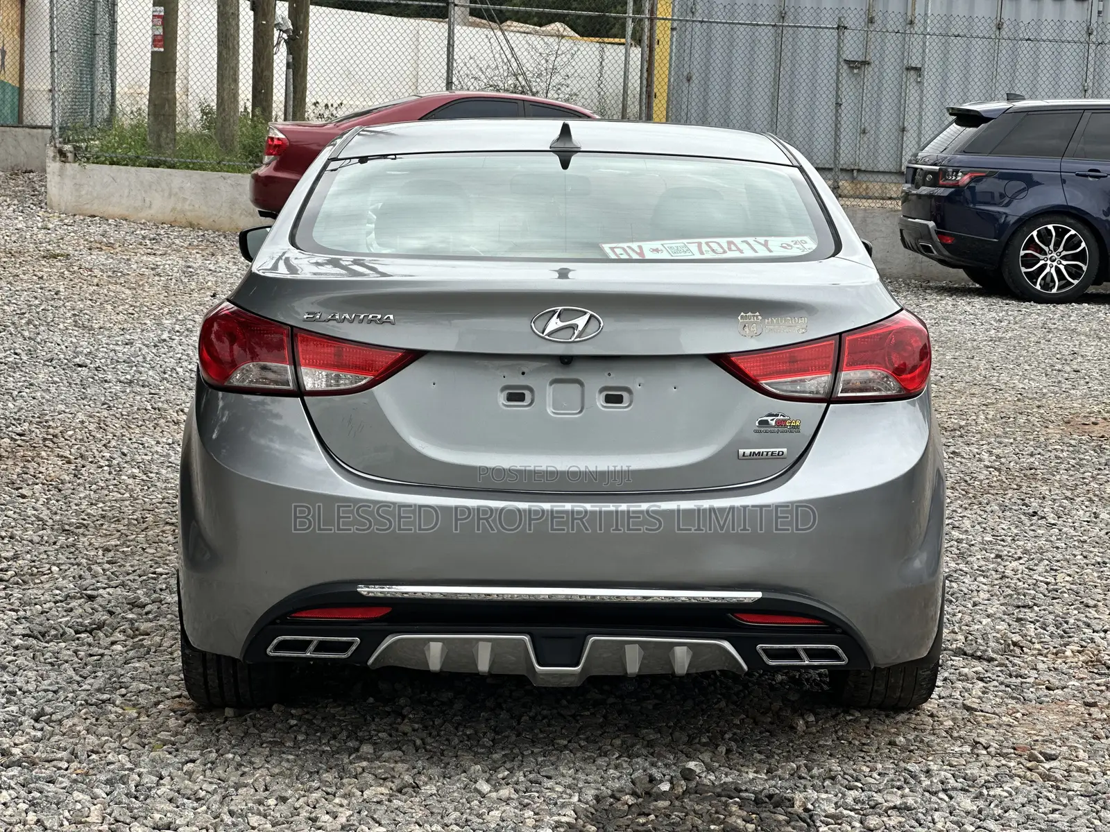 Hyundai Elantra Limited 4dr Sedan (1.8L 4cyl 6A) 2014 Gray