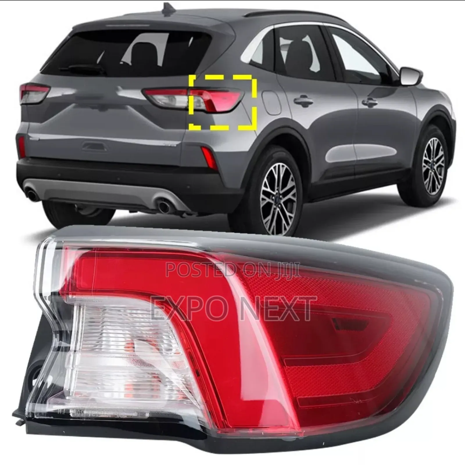 2020-2022 Ford Escape Right Passenger Side Tail Light