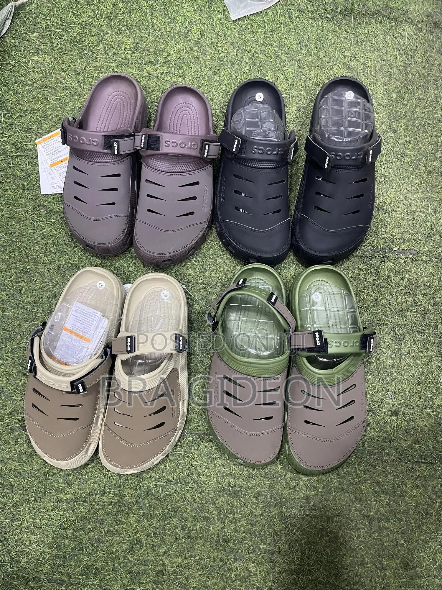 Leather Crocs